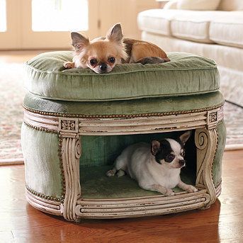 Двухъярусная кровать для собаки