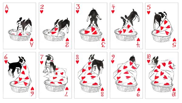 Игральные карты с собаками